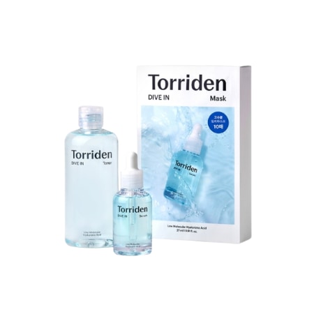 ダイブイン水分アワード3点セット(トナー300ml+セラム50ml+マスクパック10枚)