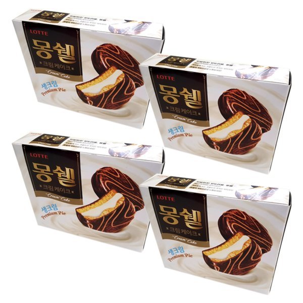 モンシェル クリームケーキ 384g X 4箱