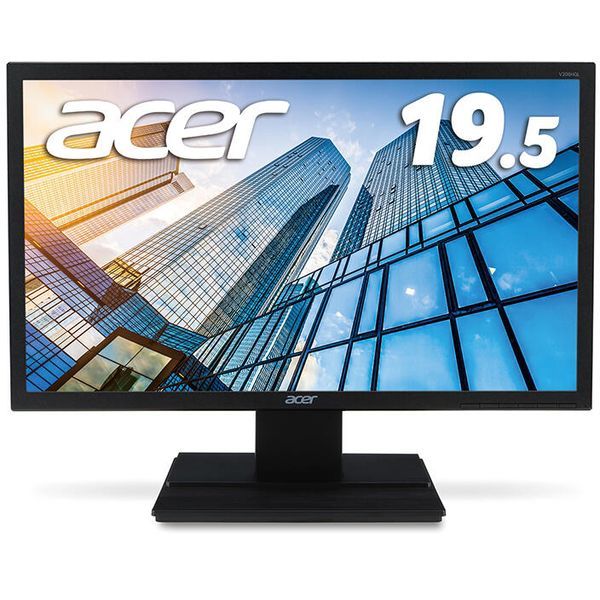V206HQLAbmix V6（法人向け） 19.5型ワイド液晶ディスプレイ (1600900 / ミニD-Sub 15ピンHDMI 1.4 / ブラック / 1W+1Wステレオスピーカー搭載)