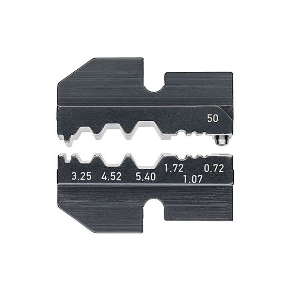 KNIPEX クニペックス 圧着ダイス （9743-200用） 圧着能力3.25／4.52／5.41／1.72／1.07／0.72mm 9749-50