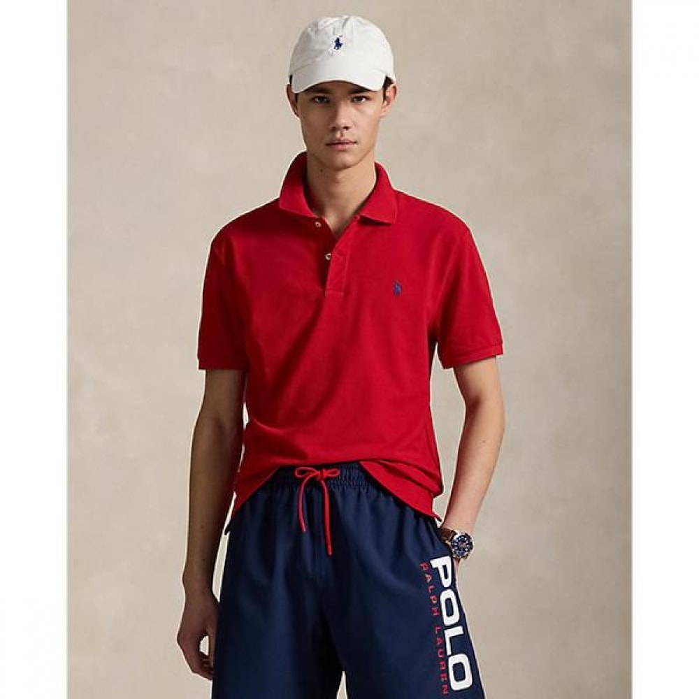 ポロラルフローレンメンズテーラードフィットパフォーマンスメッシュポロシャツ (MNPOKNI1N823303600)