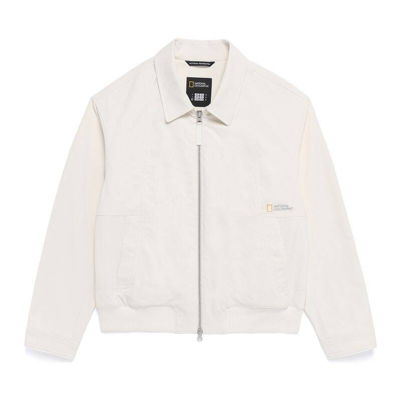 ナショナルジオグラフィック NATIONALGEOGRAPHIC [イ・ソ] N261WJP020 レディース ロントラ カラ ボンバージャケット IVORY N261WJP020012 419936