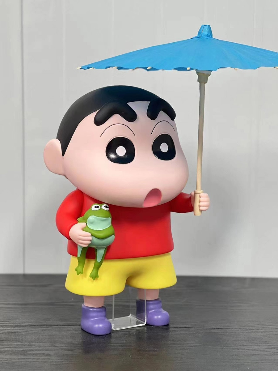 クレヨンリトル初心者オフィスボーイラージレインパルしんちゃんオーナメントアニメーションモデル人形デスクトップホームデコレーション