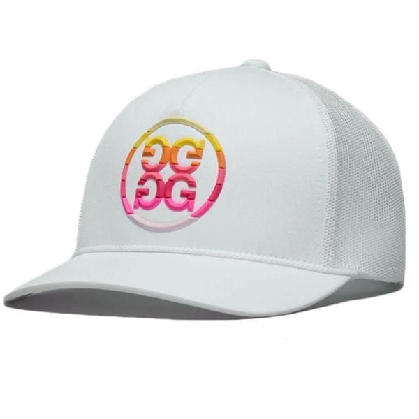 サークルGグラデーション刺繍キャップ スノー 140060352