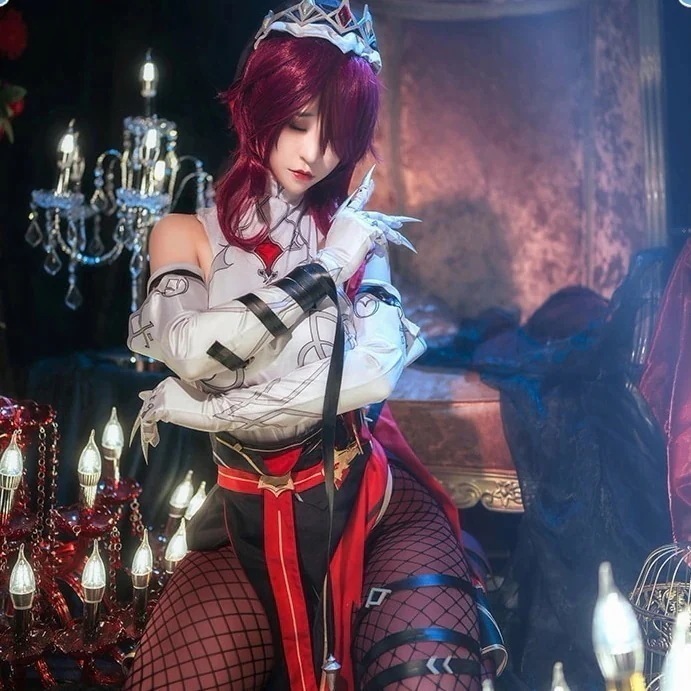 コスプレ 衣装 子供 大人ロサリア　原神　コスプレ　衣