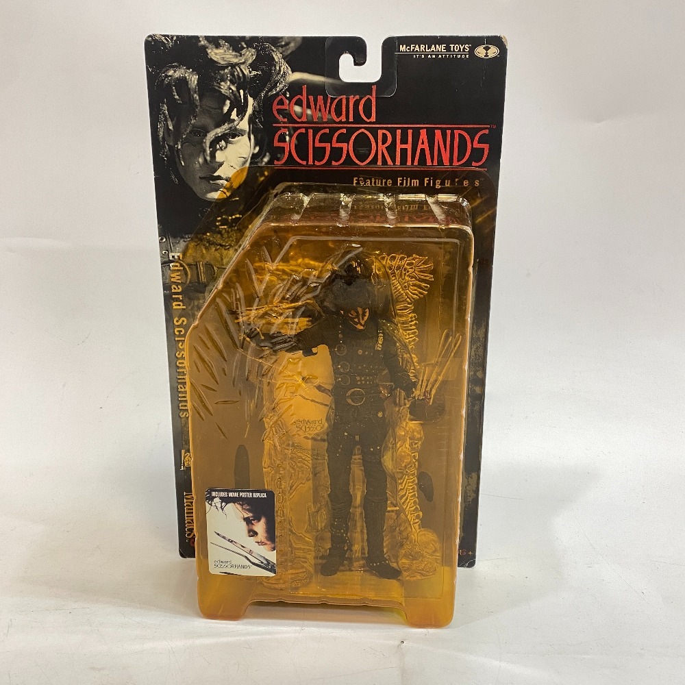 エドワード シザーハンズ マクファーレン 未開封 MOVIE Maniacs3 トイズ フィギュア ドール 人形 映画 PVC フィギュア ブラック