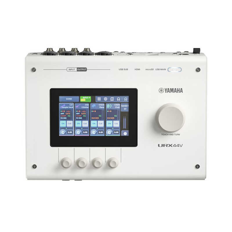 ヤマハ　YAMAHA　USBオーディオインターフェイス URX44V W　URX44VW