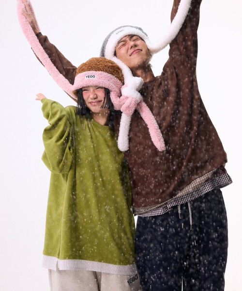 【YEGG】 Check Layered MTM Olive 正規品