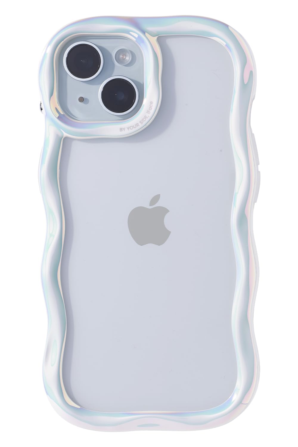 iFace BeBling iPhone 15/14/13 アイフォーンケース (ホワイトオーロラ)【アイフェイス ビーブリング iphone15ケース iphone14 iphone13 ウェーブ