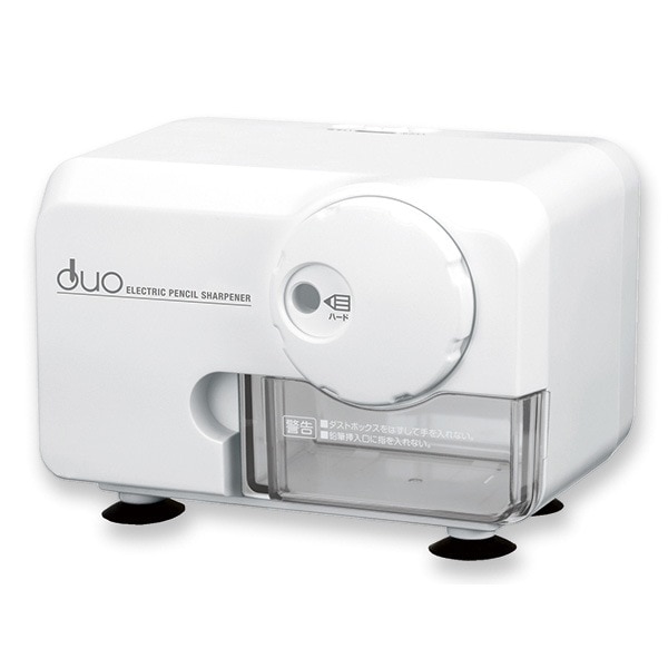 ASMIX 電動シャープナー DUO 鉛筆けずり EPS600W ホワイト アスカ