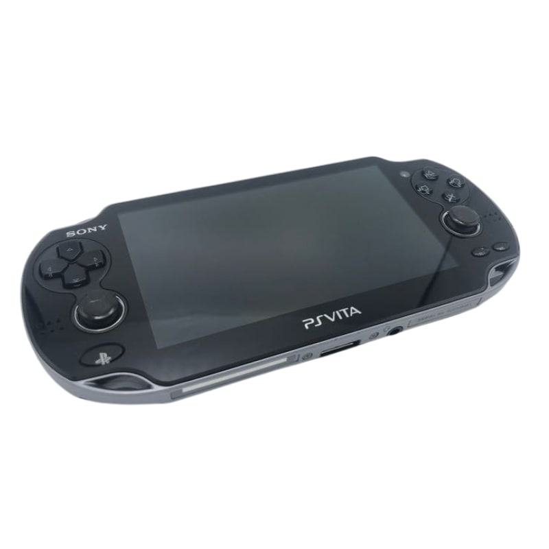 中古 PlayStation Vita Wi‐Fiモデル クリスタル・ブラック (PCH-1000 ZA01)