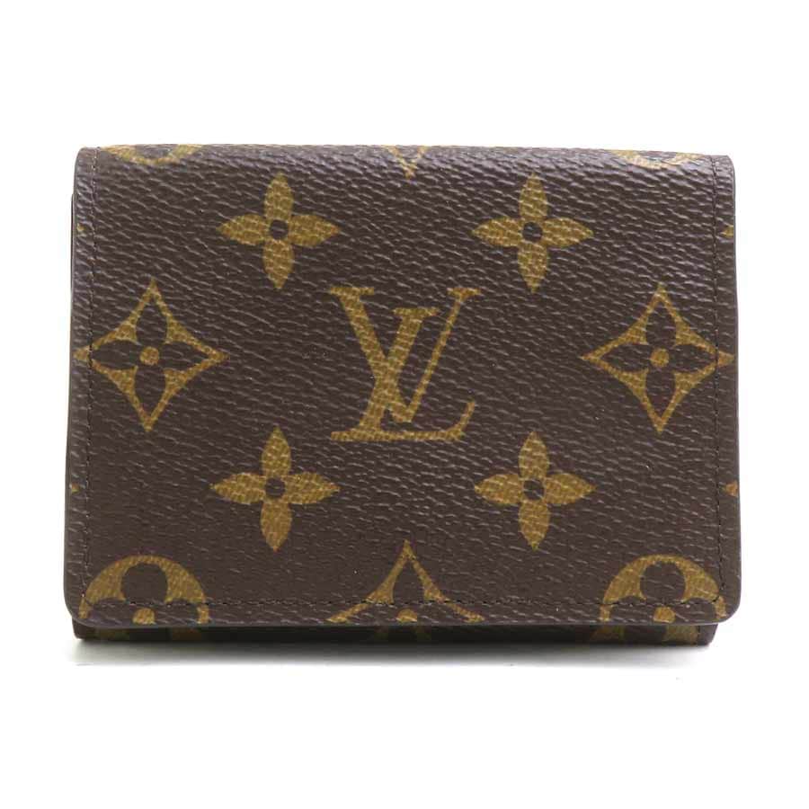 ルイ ヴィトン LOUIS VUITTON カードケース 名刺入れ モノグラム モノグラムキャンバス ブラウン ユニセックス M63801 r11206a