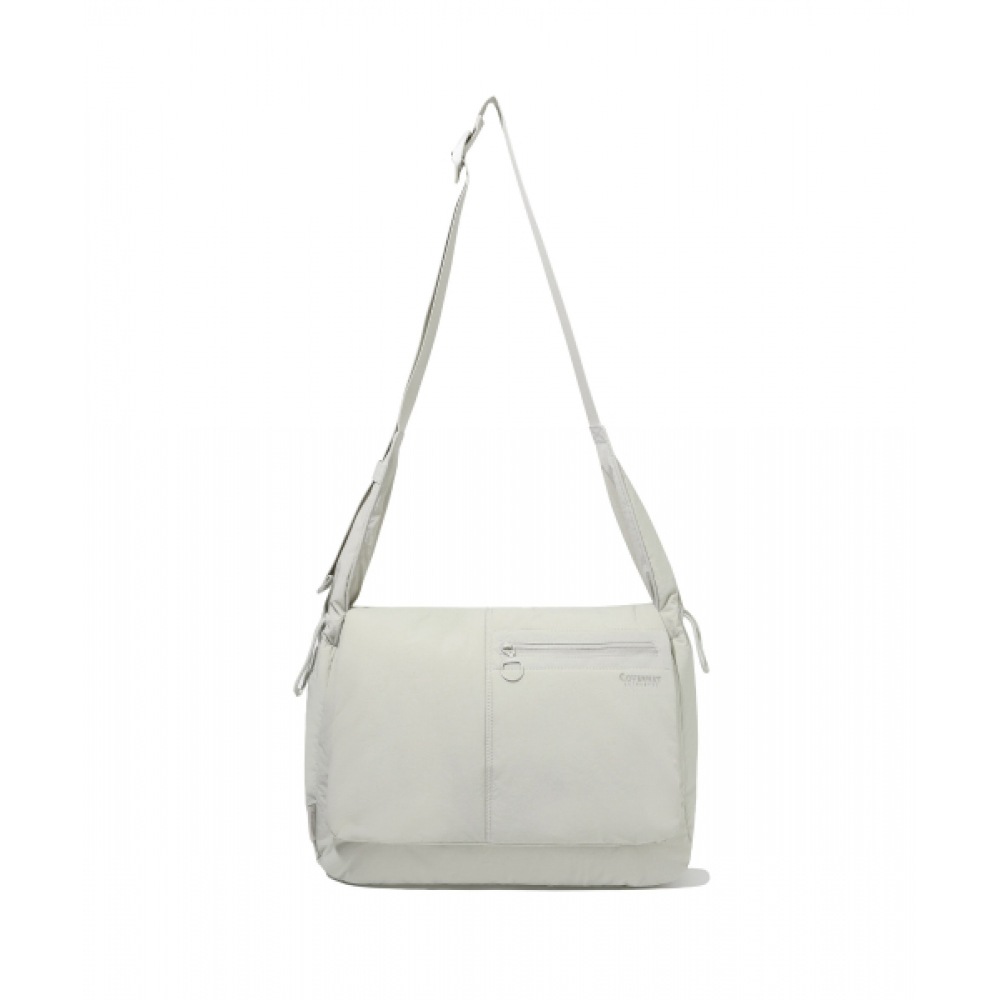 COVERNAT ニューシティビッグクロスバッグライトグレー