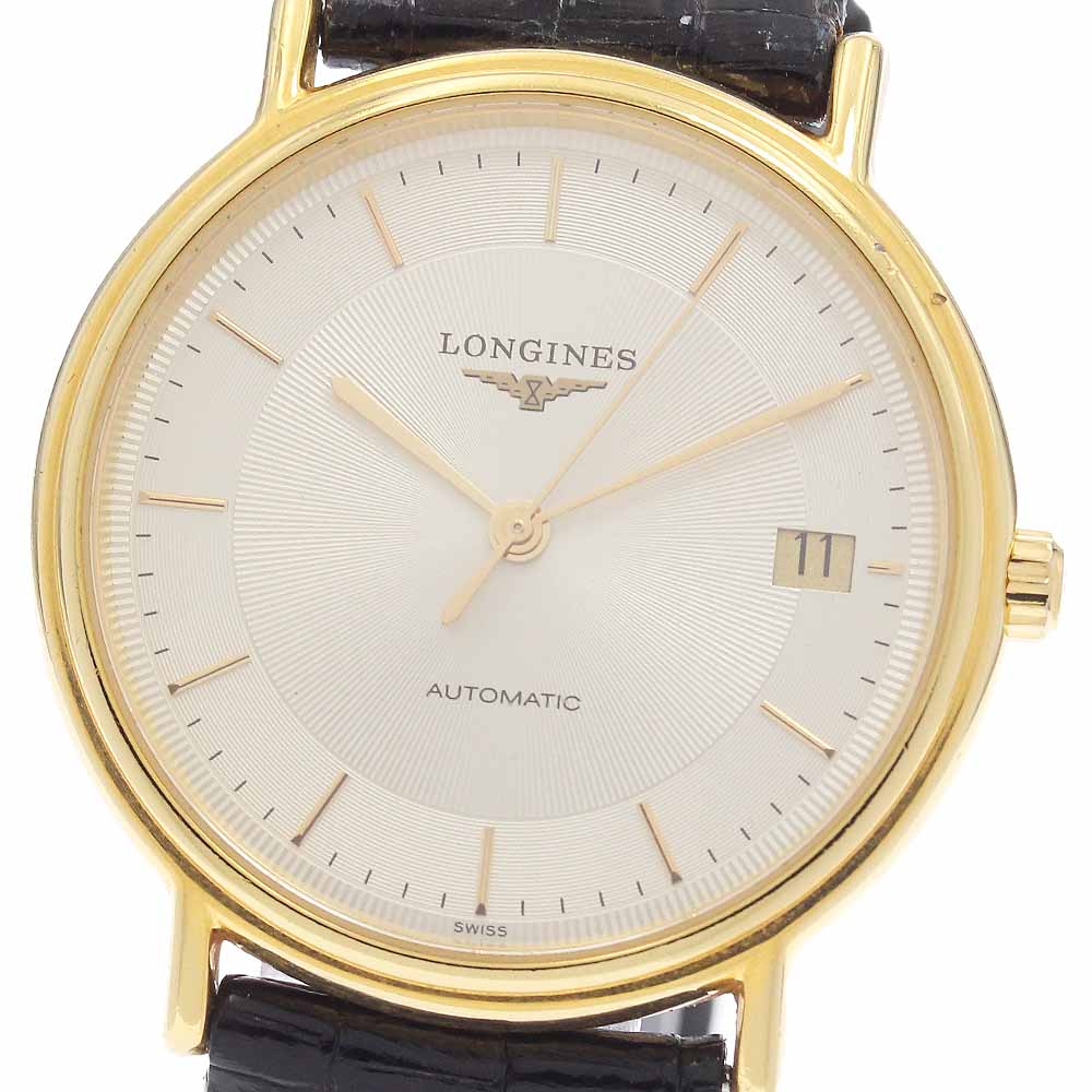 ロンジン LONGINES L4.721.2 グランドクラシック デイト 自動巻き メンズ _954660【中古】