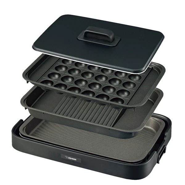 ホットプレート やきやき EA-KJ30-BA ブラック