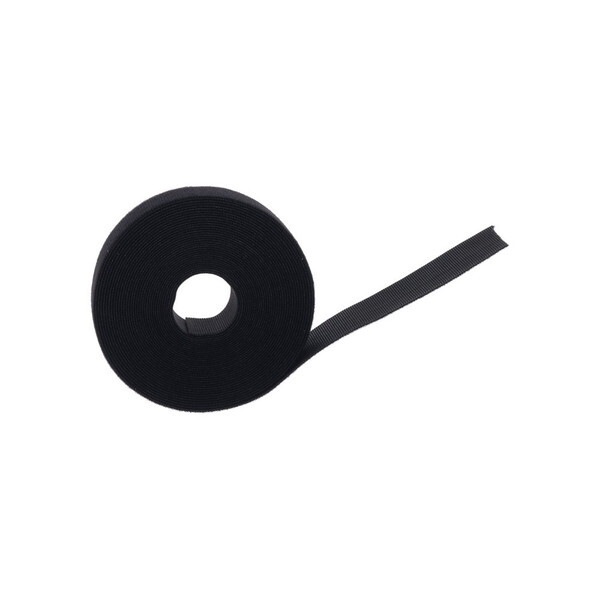 ベルクロ 高耐力結束ベルト 3.8cmx9m 1本入 黒