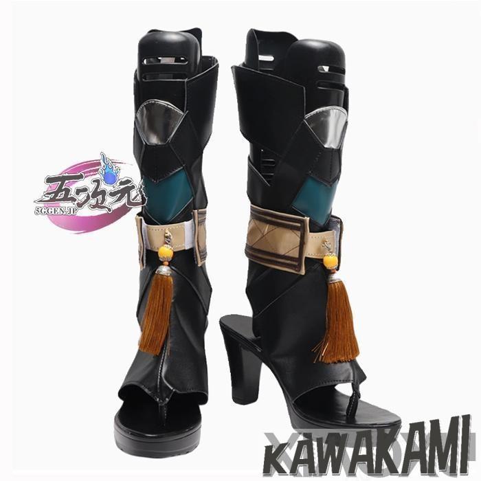 五次元　崩壊スターレイル コスプレ　スタレ　寒鴉　かんあ　靴1304