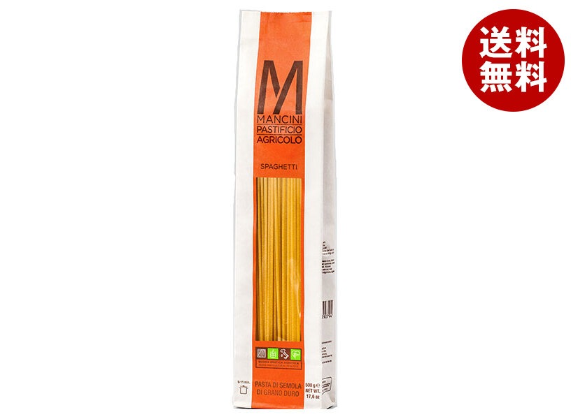 モンテ物産 マンチーニ スパゲッティ 2.2mm 500g×12袋入×(2ケース)