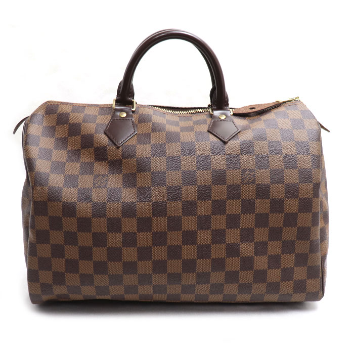 LOUIS VUITTON ルイ・ヴィトン スピーディー35 ボストンバッグ ダミエ ブラウン N41523 SP3028 ユニセックス 中古