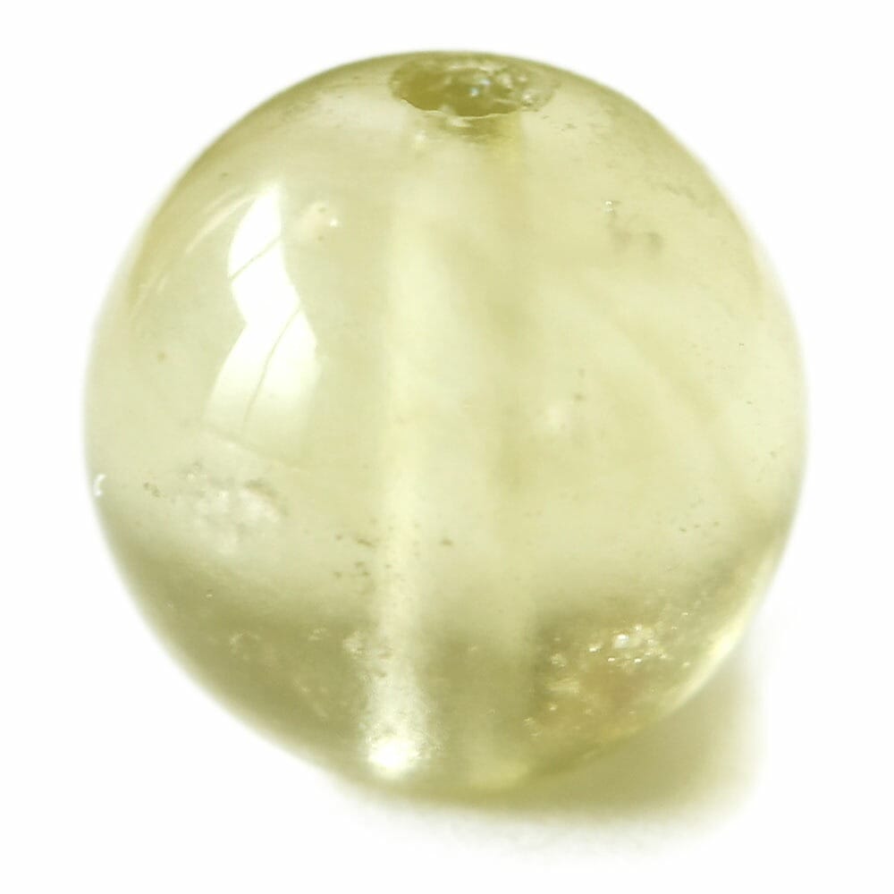 「1点もの 現品」 1粒売り リビアングラス 8mm (実寸7.5mm) パワーストーン バラ売り 天然石 パワーストーン ばら売り ビーズ 穴あき 1玉売り アクセサリー パー zz000245-i 9,794円