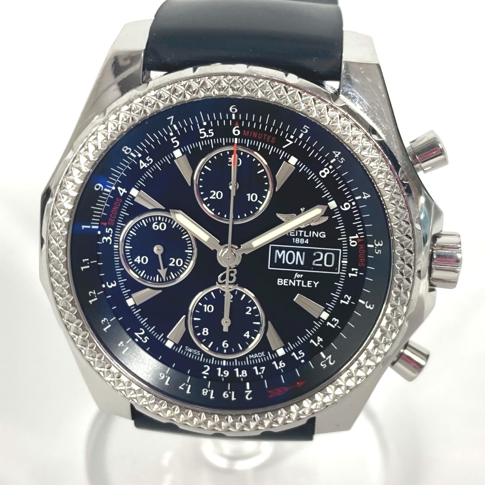 腕時計 A1336224/BB57 ベントレー GT 時計 ウォッチ メンズ ロゴ ラバーベルト ブラック 236,500円