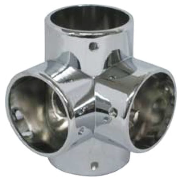 水上 ヒッパリ(四方) 32mm クローム [6個入] 【0933-04201】