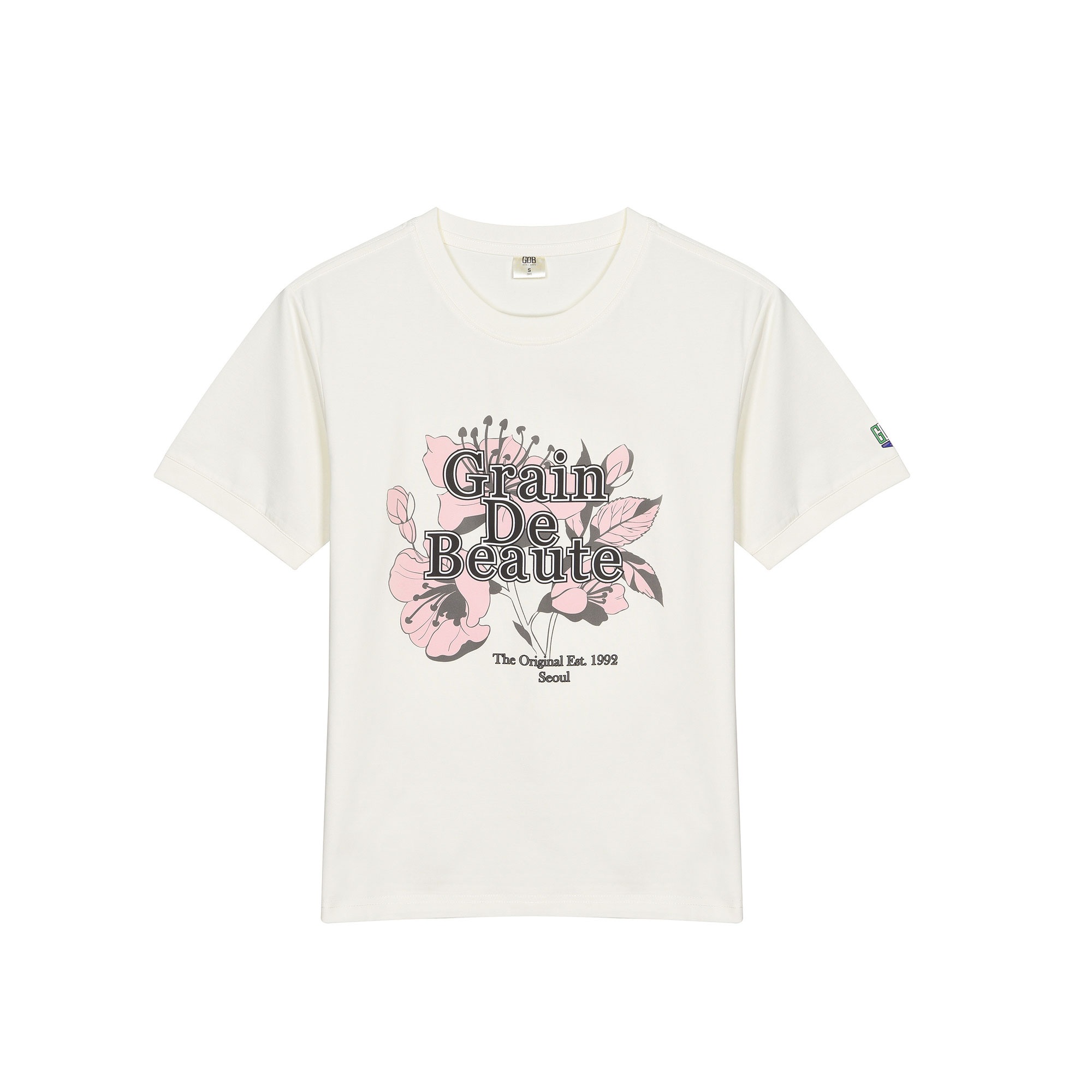 SIGNATURE T-SHIRT 03 [BEIGE]