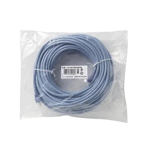 ツメ折れ防止LANケーブル Cat6 ld-gpt-bu30-rs
