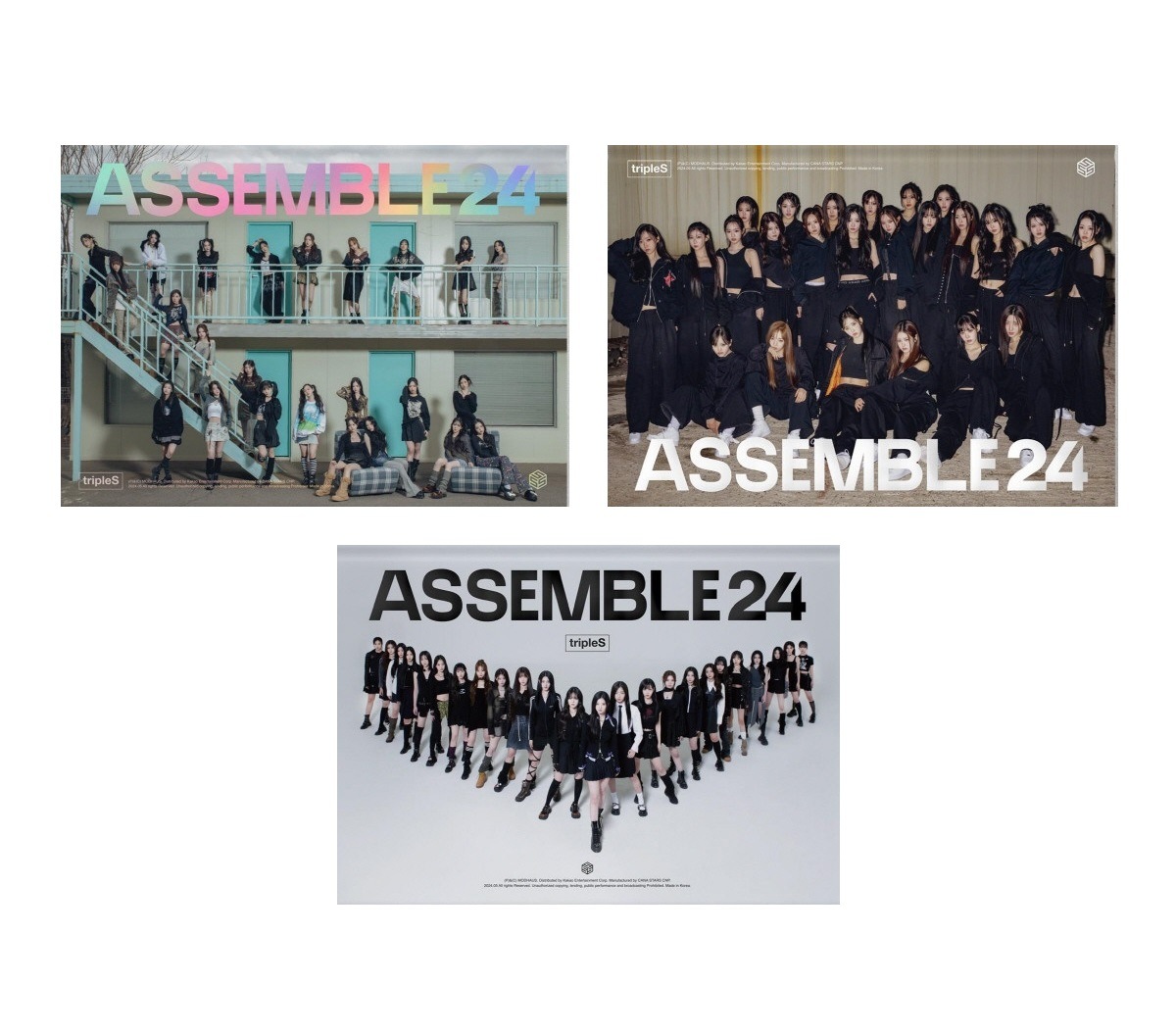 (未開封新品) Triple S tripleS - レギュラーアルバム Assemble24 アセンブル24 [3種セット] 10,004円
