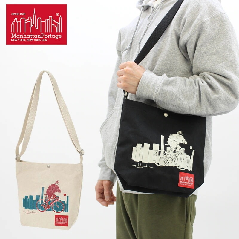 マンハッタン ポーテージ North Brother Shoulder Bag Canvas Art 2022(MP1490CVLART22) キャンバス ショルダーXSポイント10倍 国内正規