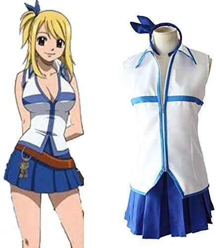 FAIRYTAIL風フェアリーテイルルーシィハートフィリア ルーシコスプレコスチュームアニメイベント