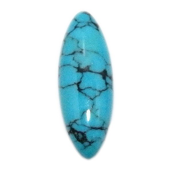 ターコイズ（Turquoise) マーキスカボション 約7.8x21.8mm　4.1ct ルース 天然石