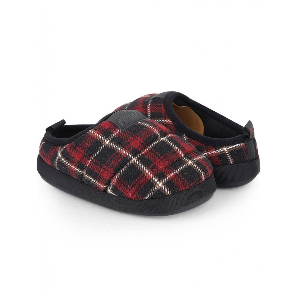 Puma スカッフフランネル PS 387424-01 子供用防寒スリッパ