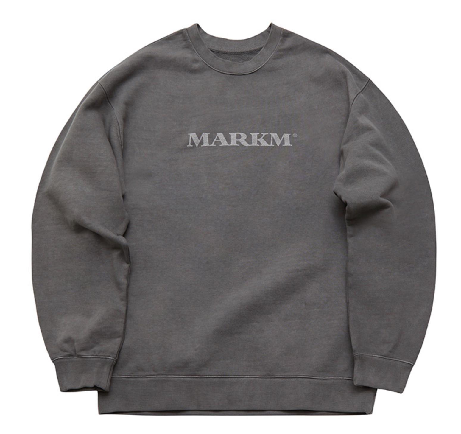 Tシャツ・カットソー MARKMBold Logo Pigment Sweatshirts GR/GYD