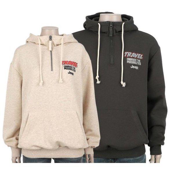 ()共用ヴィンテージグラフィックアノラックパーカー(JQ4THU241)