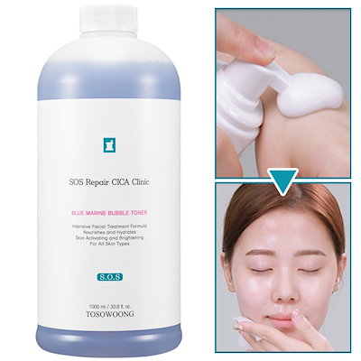 [TOSOWOONG]CICAバブルトナー大容量1000ml（弱酸性/保湿/...のサムネイル