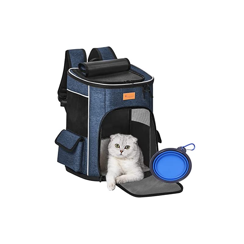 ペットキャリーバッグ 犬猫 リュック 折り畳みペットバッグ メッシュ窓 冬夏通用マット ショルダー 7,559円