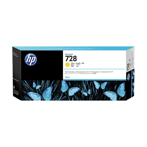 HP HP728 インクカートリッジイエロー 300ml F9K15A 1個 トナー 