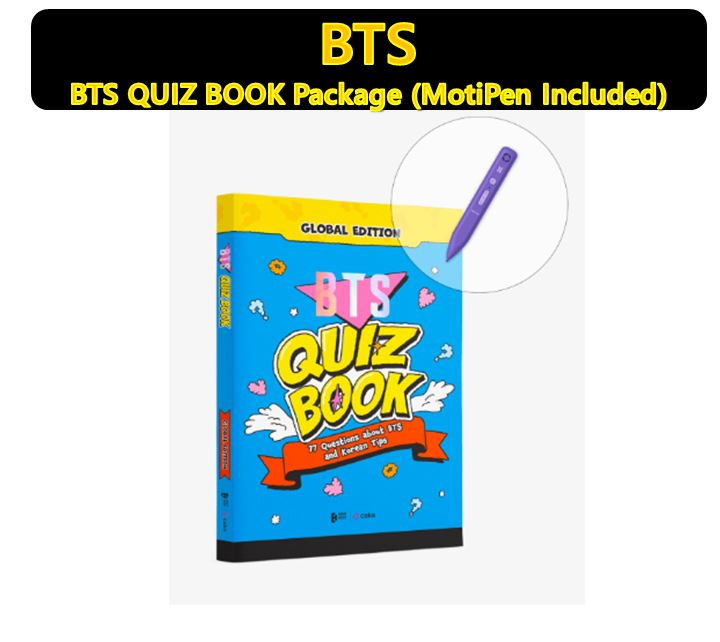 【BTS】 - BTS QUIZ BOOK Package (MotiPen Included)