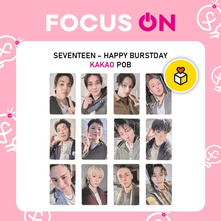 Qoo10] Pledis Entertainment SEVENTEEN HAPPY BURS