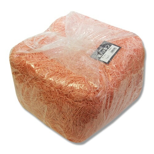 （まとめ買い）シモジマ HEIKO 緩衝材 紙パッキン 業務用1kg入 サーモン 梱包用品 003800911 [x3セット]