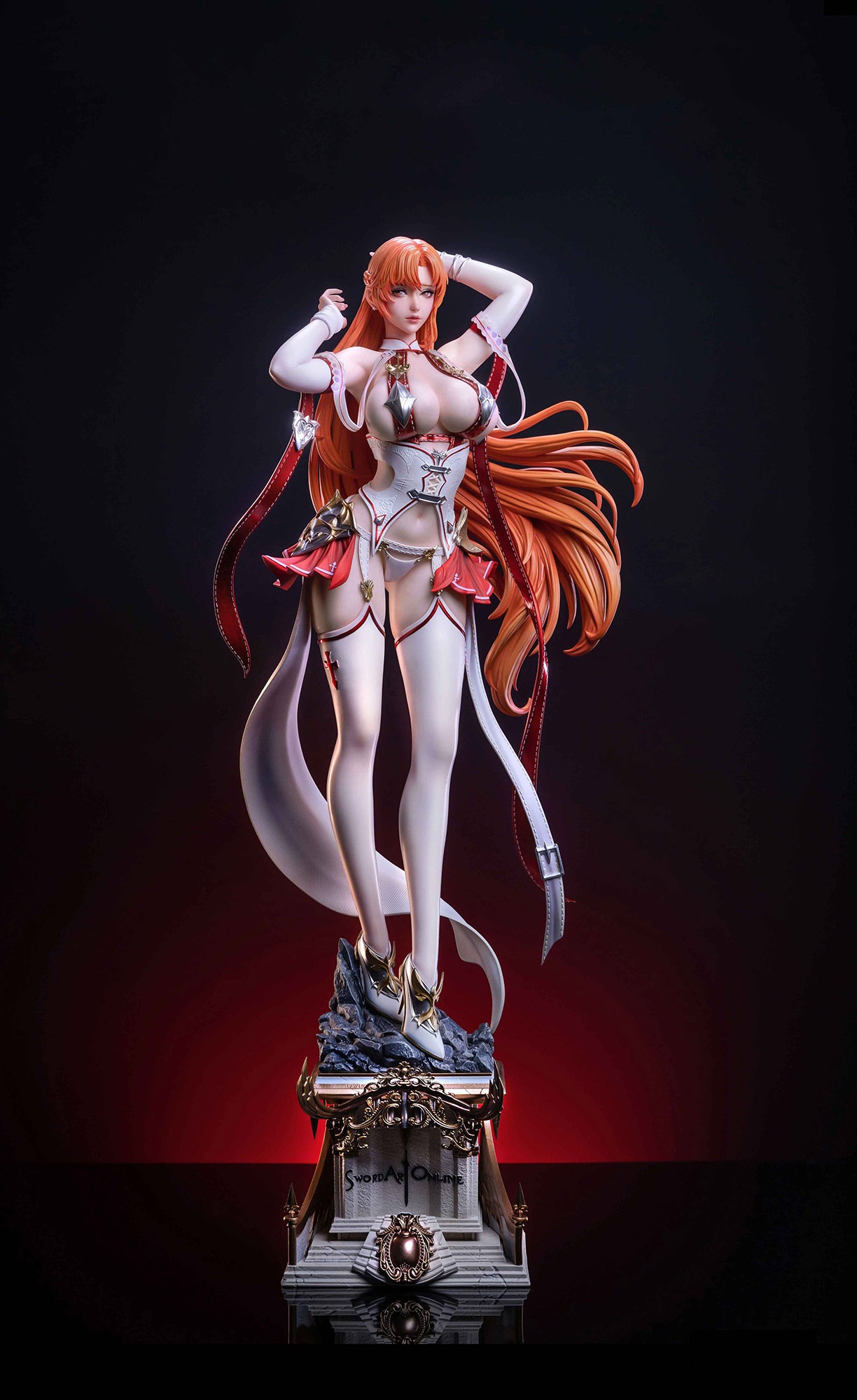 結城明日奈 ゆうきあすな アスナ フィギュア 下着Ver. 1/4スケール 塗装済み完成品 ガレージキット D.T.S & U.M.E.S 限定販売 スタチュー