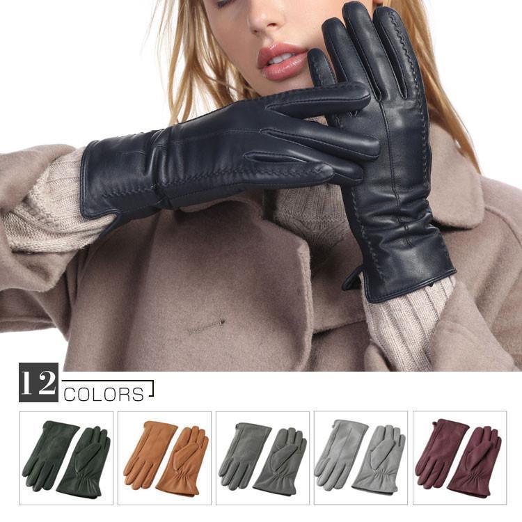 本革手袋レディースグローブレザーグローブレザー手袋glove おしゃれ バイク手袋バイクグローブレーシンググローブ 4,258円