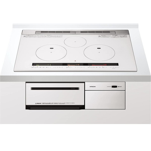 HT-M9XTWF-W パールホワイト 火加減マイスター [ビルトインIHクッキングヒーター (IH3口幅75cm単相200V)]