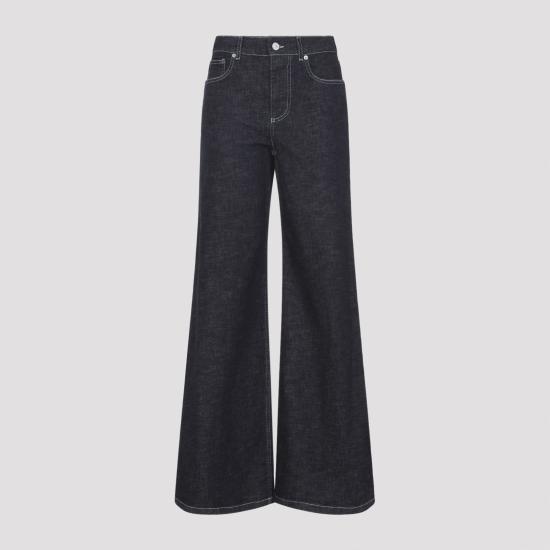 MARNI Women Denim Pants PAJD0620S2 USCY65 WSB99 BLUBLACK