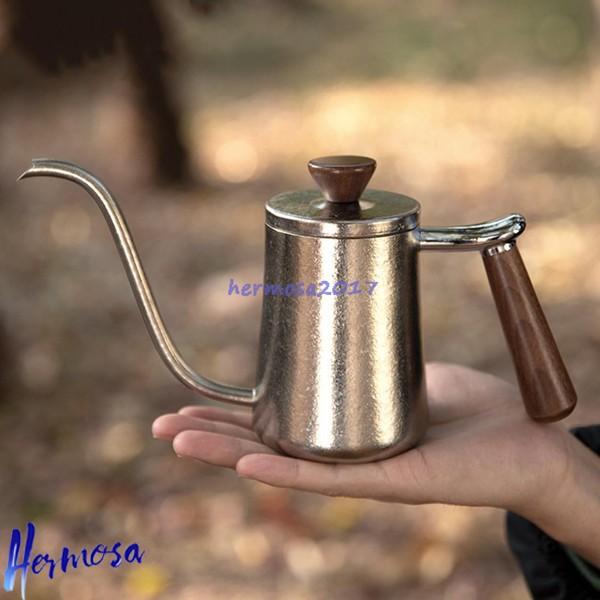 今日のイベント 新商品20%オフ コーヒーケトル コーヒードリップポット 細口 01 ポット コーヒーポット ドリップポット アウトドア IH 直火 対応 キャンプ用3枚購入で200円OFF