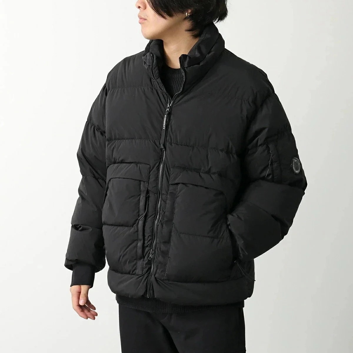 C.P.COMPANY シーピーカンパニー ダウンジャケット Nycra-R Short Down Jacket 17CMOW172A 005864G メンズ