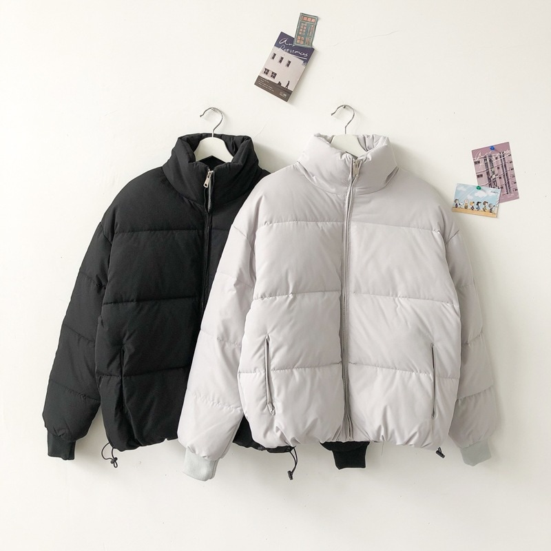 中綿ジャケットメンズマウンテンパーカー立ち襟ダウンコートダウンジャケットアウトドア防寒ジャケット暖かいキルティング