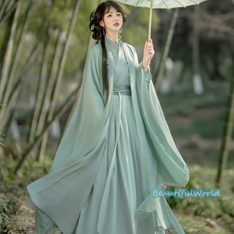 中華服 唐装漢服 漢服ドレス　コスプレ チャイナドレス中国古代衣装 漢服仙女 漢服 チャイナ服 ワンピース コスプレ 中国古代衣装 女性 ロングドレス 刺繍 ス