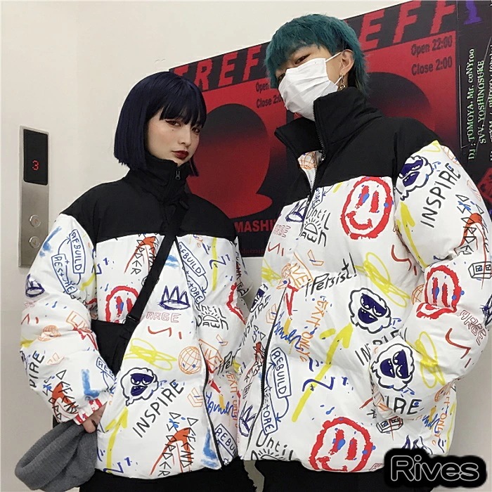 ブランド品専門の メンズ ジャケット アウター レディース ダウンコート ストリート系 オルチャン 韓国ファッション ダウンジャケット オプション2 ホワイト Mail Jansoch Com